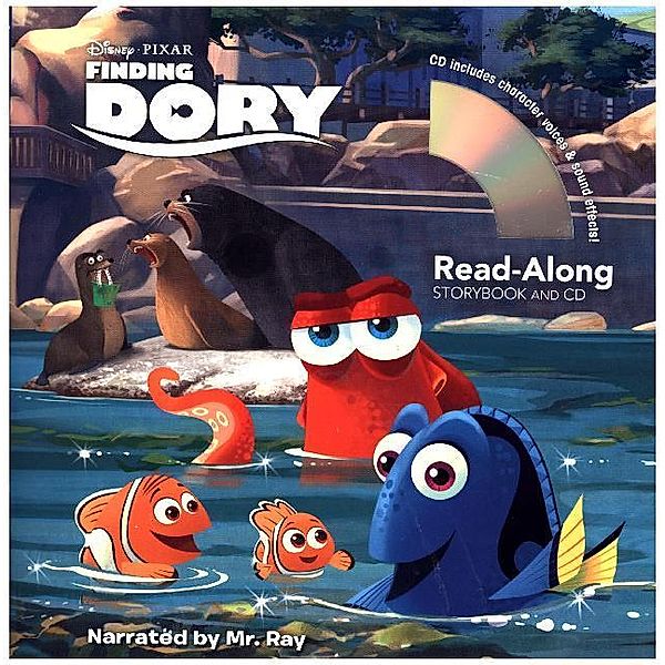 Read-Along Storybook and CD / Finding Dory, w. Audio-CD, Suzanne Francis