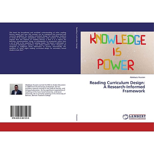 Reading Curriculum Design: A Research-Informed Framework, Abdelaziz Hussien