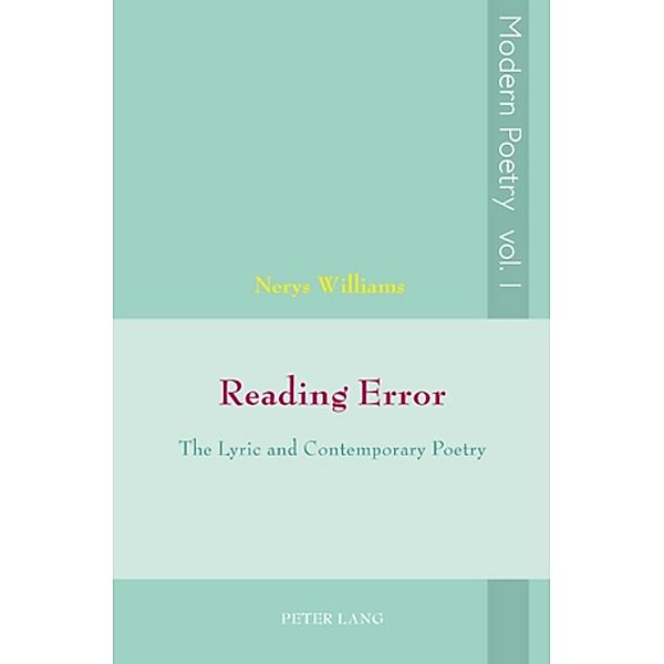 Reading Error, Nerys Williams