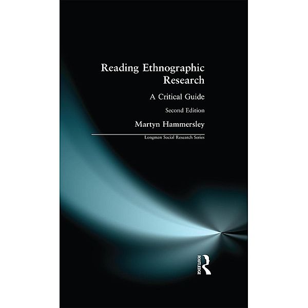 Reading Ethnographic Research, Martyn Hammersley