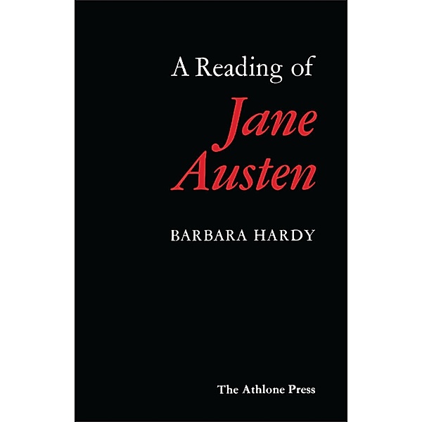 Reading of Jane Austen, Barbara Hardy