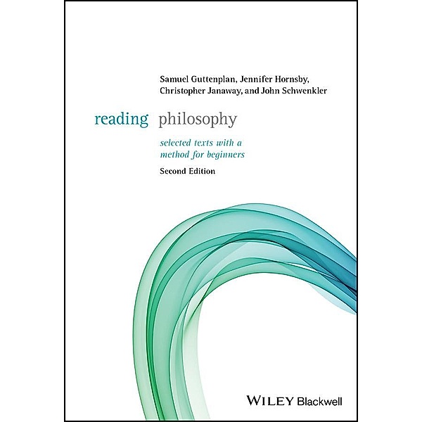 Reading Philosophy / Reading Philosophy, Samuel Guttenplan, Jennifer Hornsby, Christopher Janaway, John Schwenkler