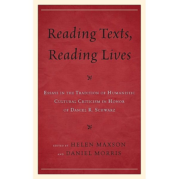 Reading Texts, Reading Lives