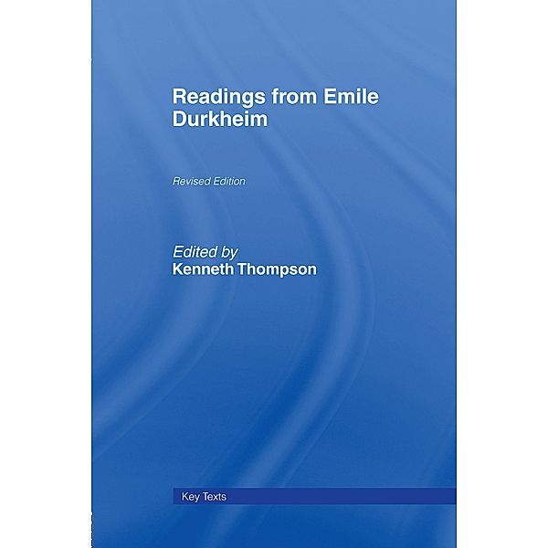 Readings from Emile Durkheim