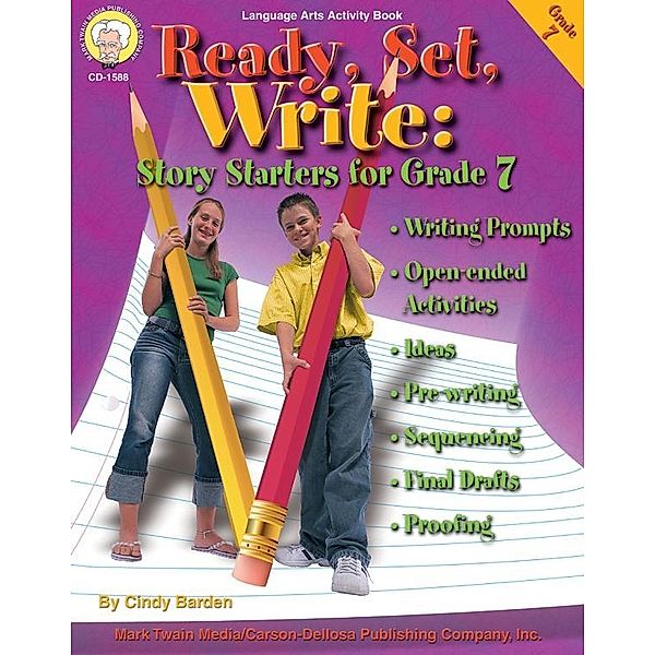 Ready, Set, Write, Grade 7, Cindy Barden