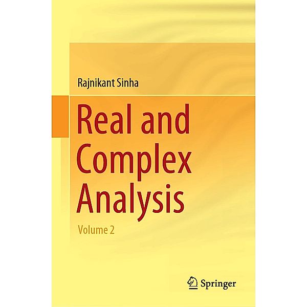 Real and Complex Analysis, Rajnikant Sinha