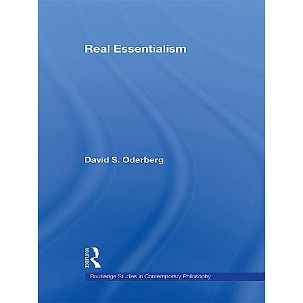 Real Essentialism, David S. Oderberg