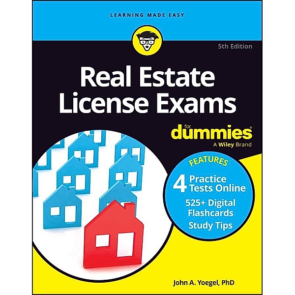 Real Estate License Exams For Dummies, John A. Yoegel