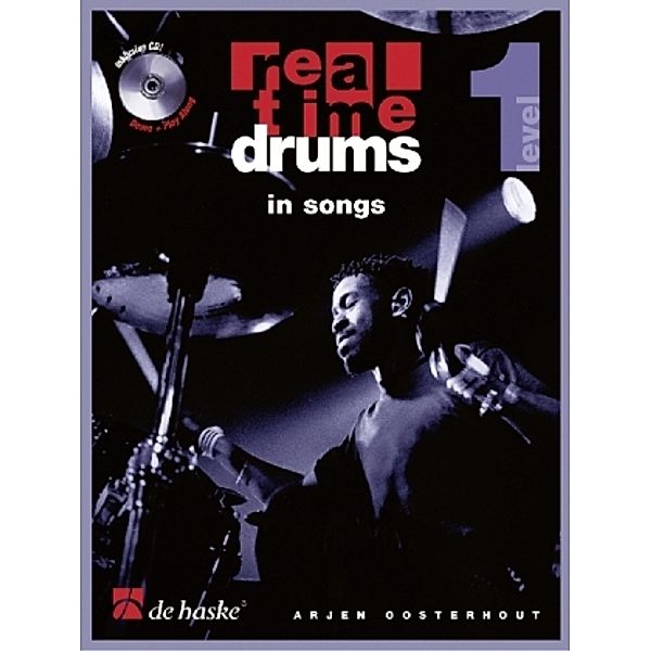 Real Time Drums in Songs, m. Audio-CD, Arjen Oosterhout