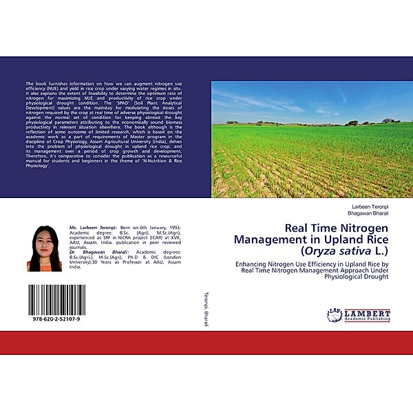 Real Time Nitrogen Management in Upland Rice (Oryza sativa L.), Larbeen Teronpi, Bhagawan Bharali