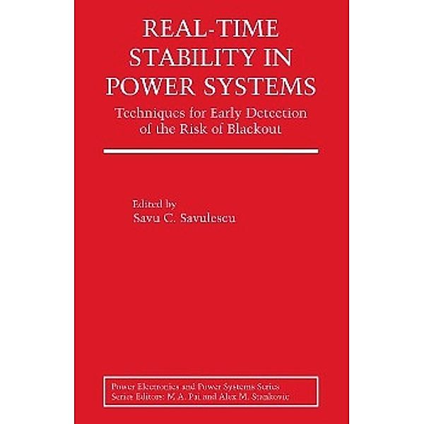 Real-Time Stability in Power Systems, S. C. Savulescu