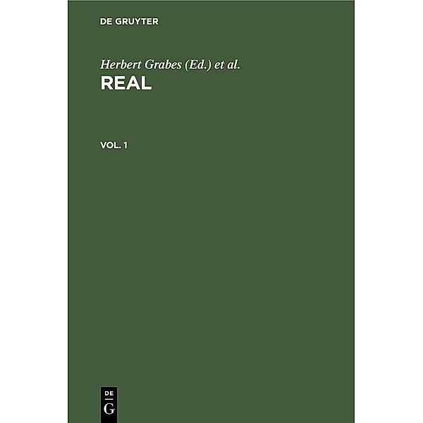 REAL. Vol. 1