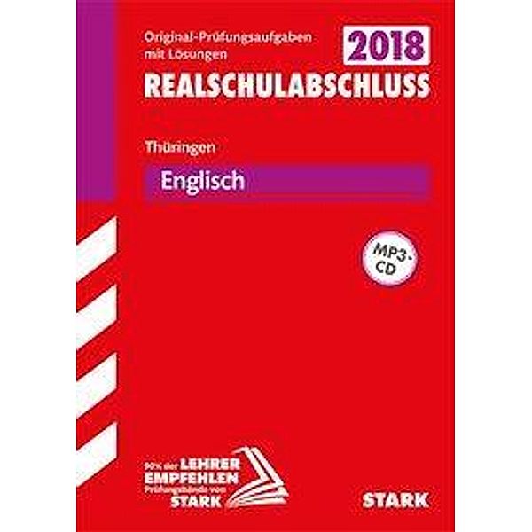 Realschulabschluss 2018 - Thüringen - Englisch, mit MP3-CD