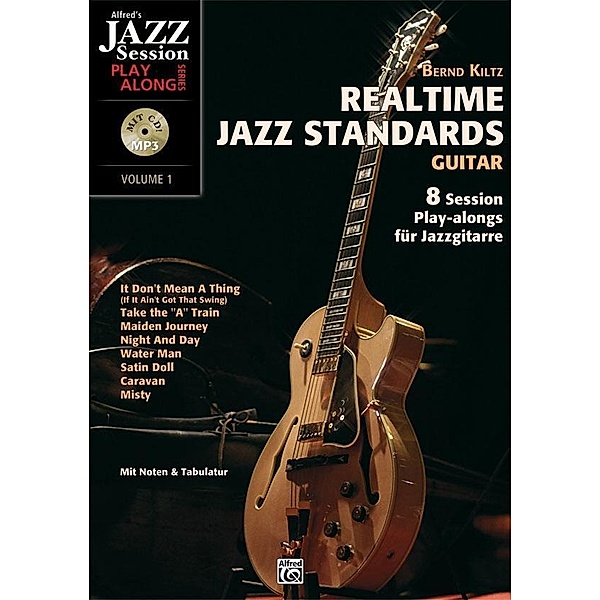 Realtime Jazz Standards - Guitar, m. MP3-CD, Bernd Kiltz