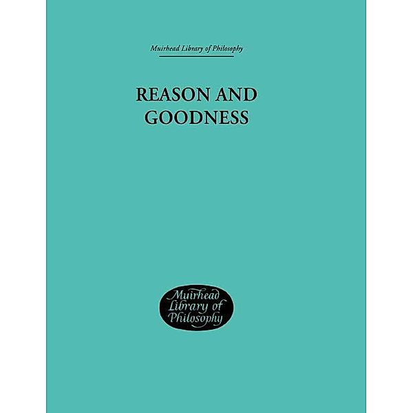 Reason and Goodness, Brand Blanshard