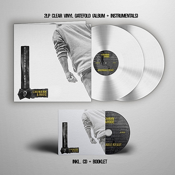 Reasonable Kraut (Ltd. Clear 2lp + Cd) (Vinyl), Lakmann & Rooq