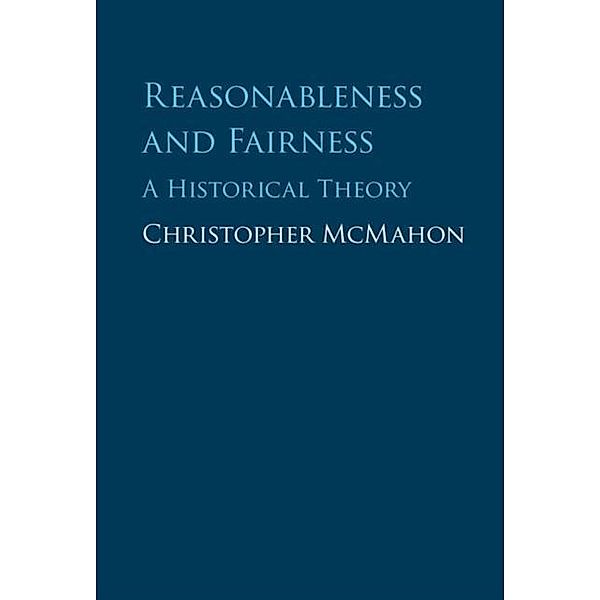 Reasonableness and Fairness, Christopher Mcmahon