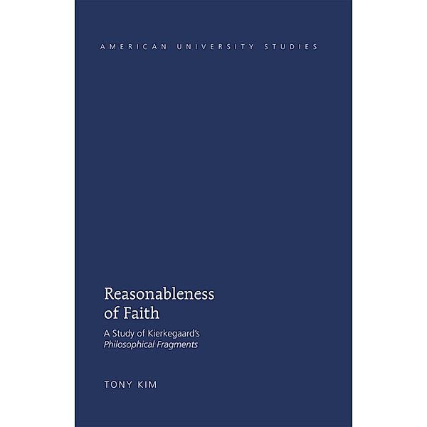 Reasonableness of Faith, Tony Kim