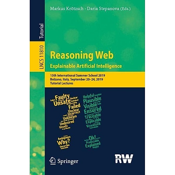 Reasoning Web. Explainable Artificial Intelligence