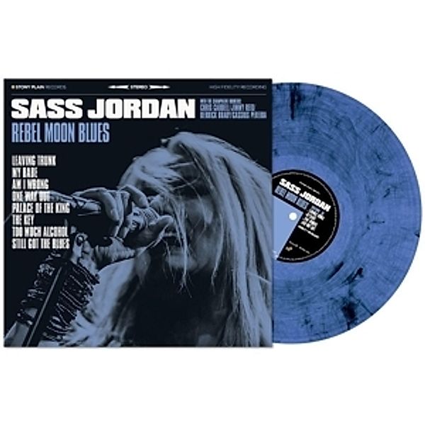 Rebel Moon Blues (Lp) (Vinyl), Sass Jordan