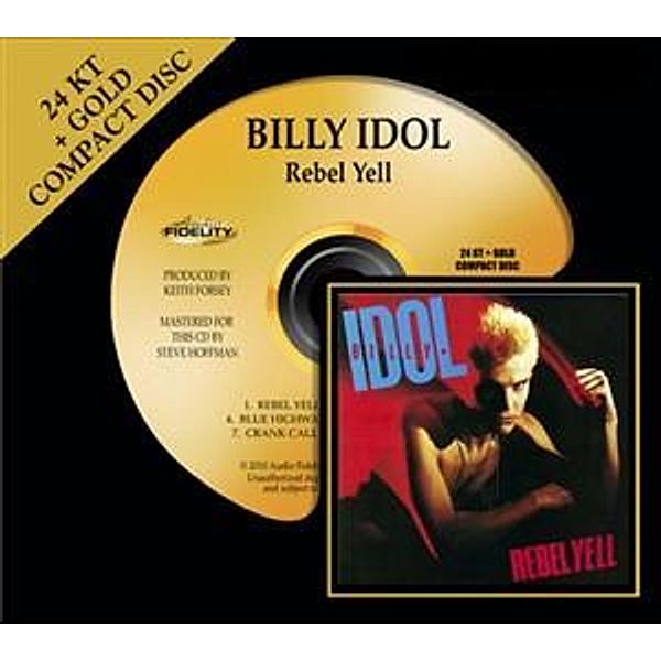 Rebel Yell (24k Gold-Cd), Billy Idol