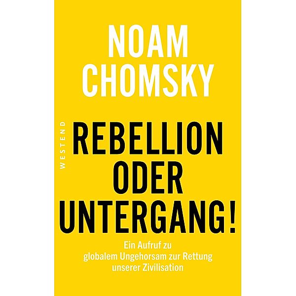 Rebellion oder Untergang!, Noam Chomsky