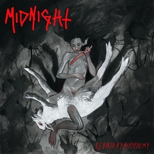 Rebirth By Blasphemy (Grey Marbled Vinyl), Midnight