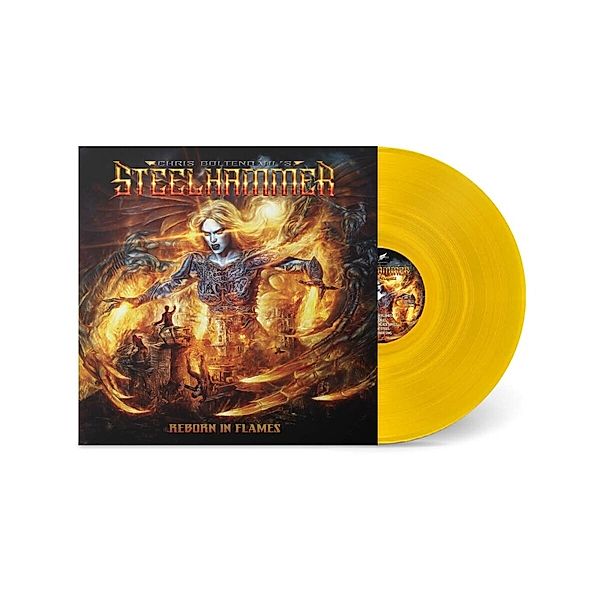 Reborn In Flames (Ltd. Sun Yellow Lp) (Vinyl), Chris Boltendahl's Steelhammer