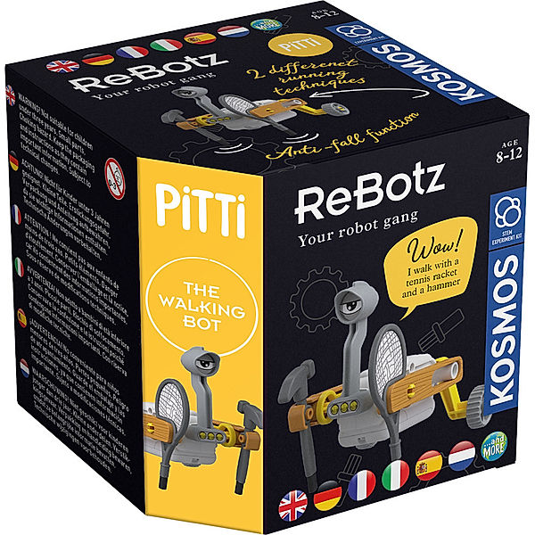 Kosmos Spiele ReBotz - Pitti der Walking Bot 12L