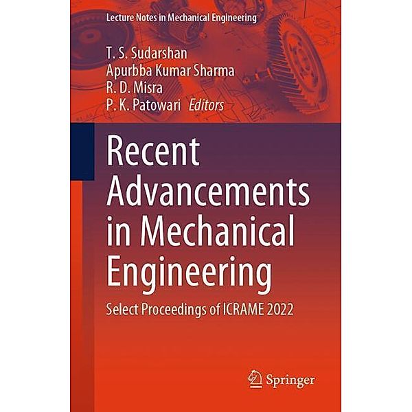Recent Advancements in Mechanical Engineering