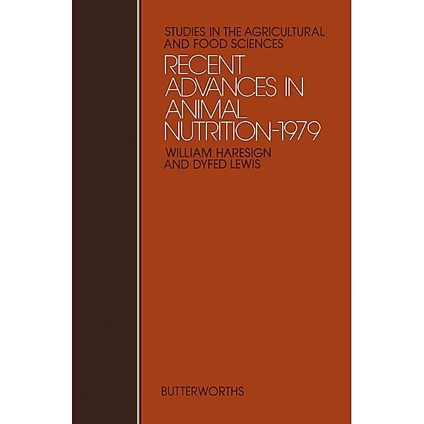 Recent Advances in Animal Nutrition - 1979, William Haresign, Dyfed Lewis