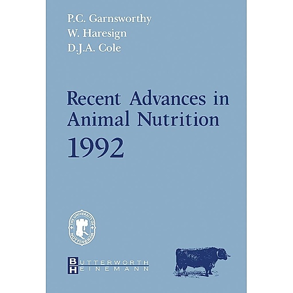 Recent Advances in Animal Nutrition, P. C. Garnsworthy, W. Haresign, D. J. A. Cole