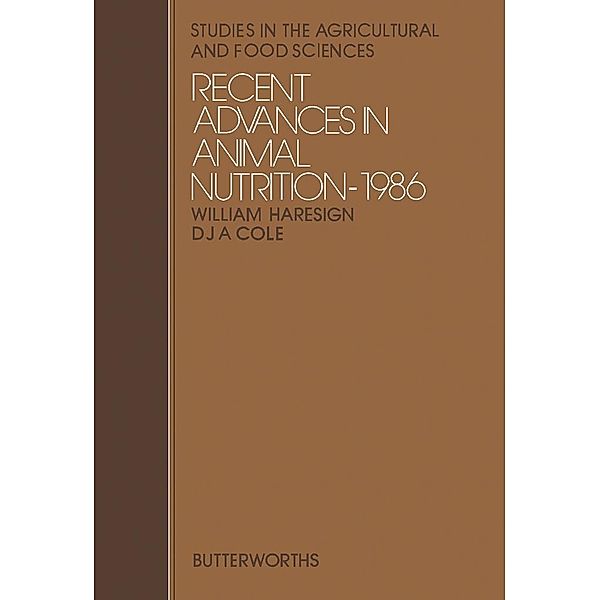 Recent Advances in Animal Nutrition