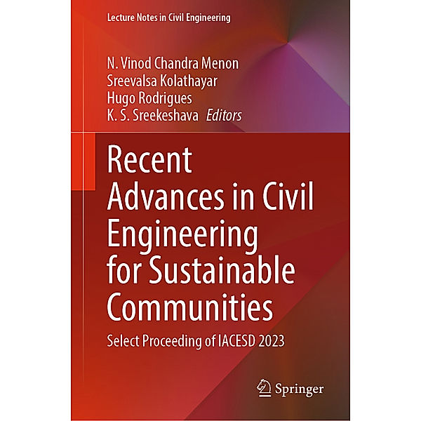Recent Advances in Civil Engineering for Sustainable Communities