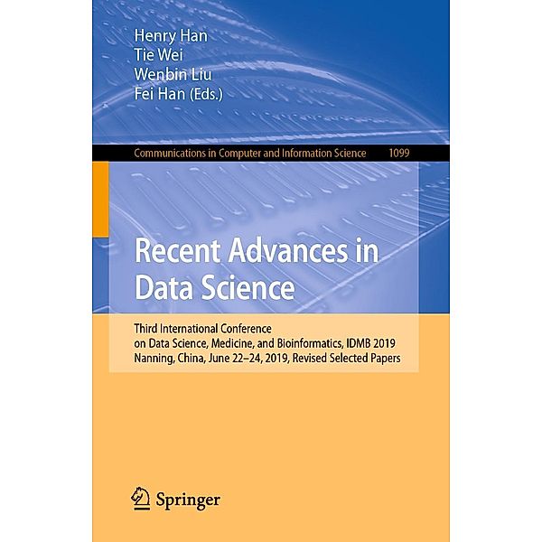 Recent Advances in Data Science / Communications in Computer and Information Science Bd.1099