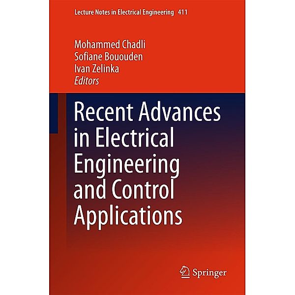 Recent Advances in Electrical Engineering and Control Applications / Lecture Notes in Electrical Engineering Bd.411