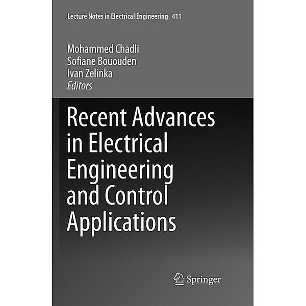 Recent Advances in Electrical Engineering and Control Applications