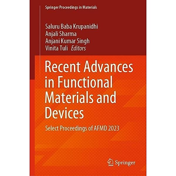 Recent Advances in Functional Materials and Devices