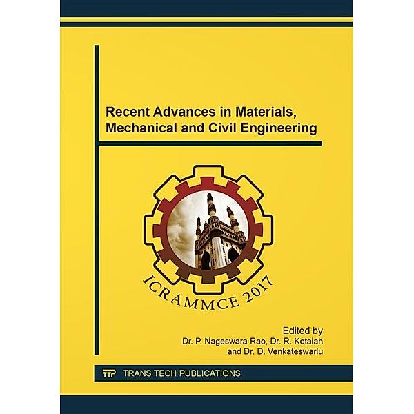 Recent Advances in Materials, Mechanical and Civil Engineering