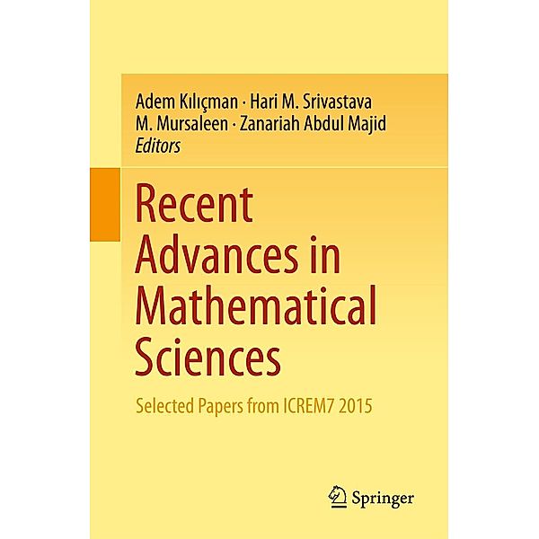 Recent Advances in Mathematical Sciences