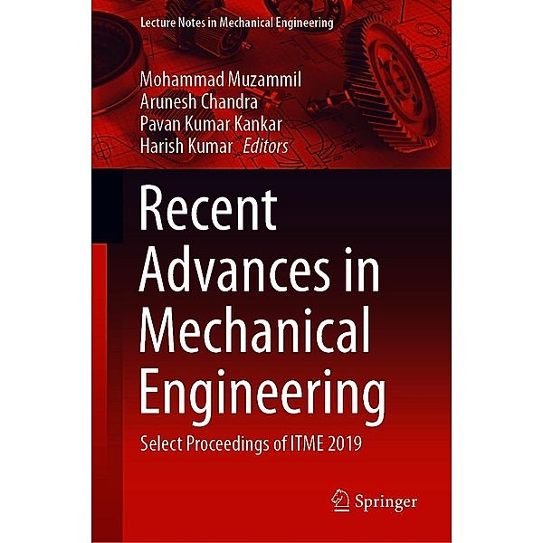 Recent Advances in Mechanical Engineering / Lecture Notes in Mechanical Engineering