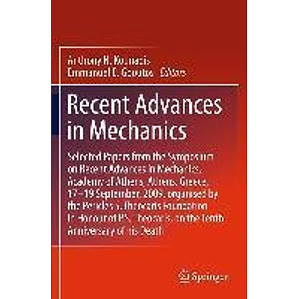 Recent Advances in Mechanics, E.E. Gdoutos