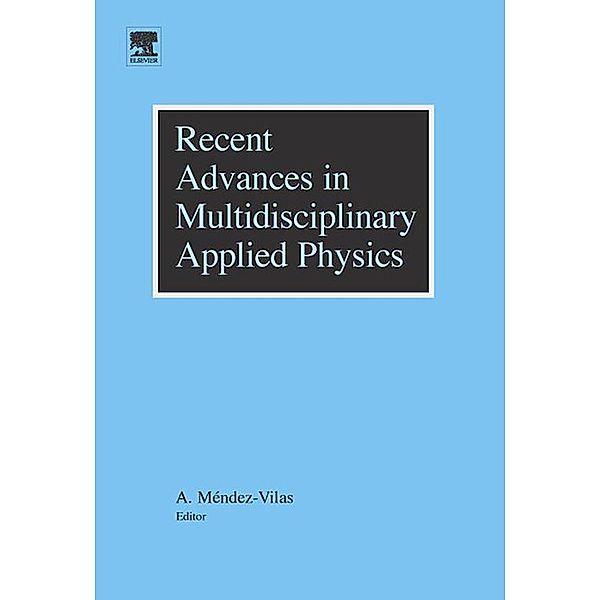 Recent Advances in Multidisciplinary Applied Physics, Antonio Mendez-Vilas