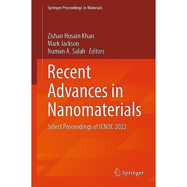 Recent Advances in Nanomaterials / Springer Proceedings in Materials Bd.27