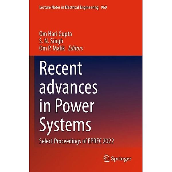 Recent advances in Power Systems