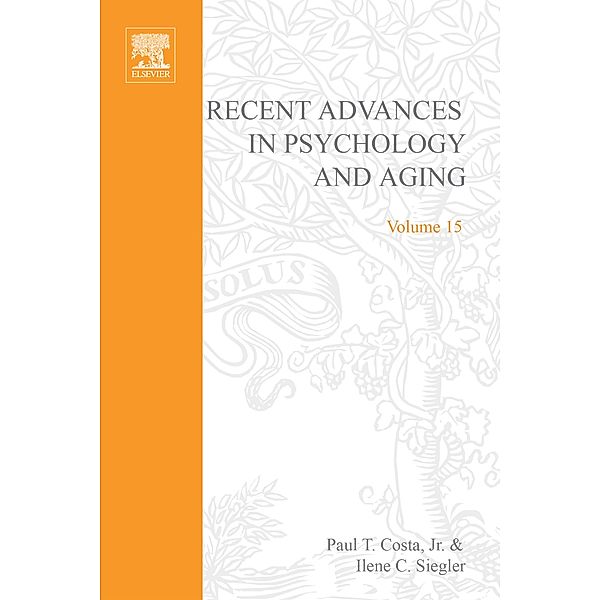 Recent Advances in Psychology and Aging