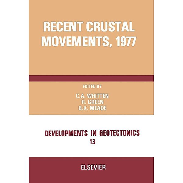 Recent Crustal Movements, 1977