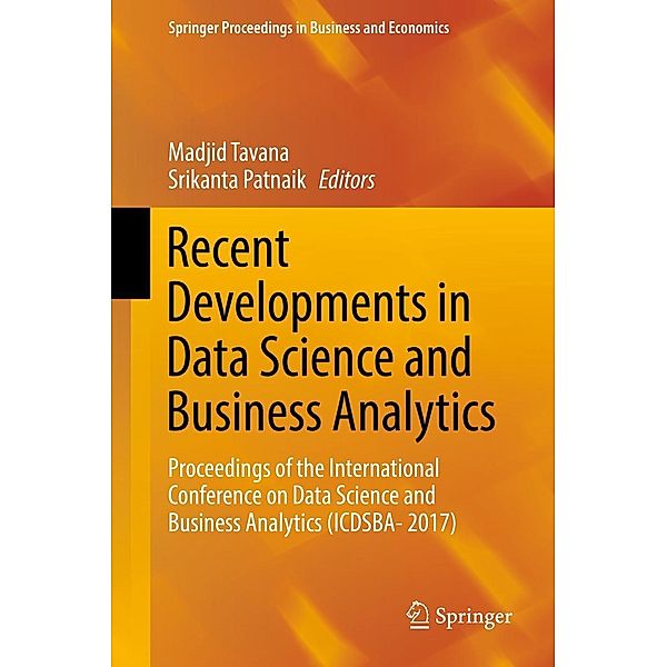 Recent Developments in Data Science and Business Analytics / Springer Proceedings in Business and Economics