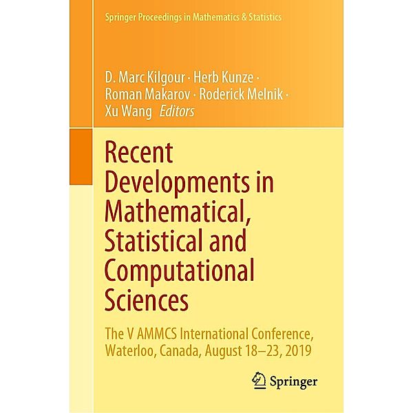 Recent Developments in Mathematical, Statistical and Computational Sciences / Springer Proceedings in Mathematics & Statistics Bd.343