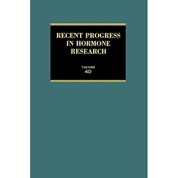 Recent Progress in Hormone Research